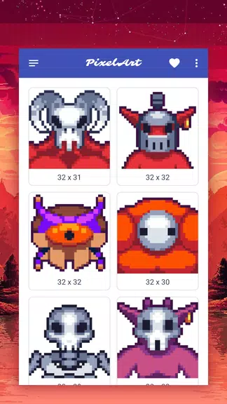 How to draw pixel monsters應用截圖第2張