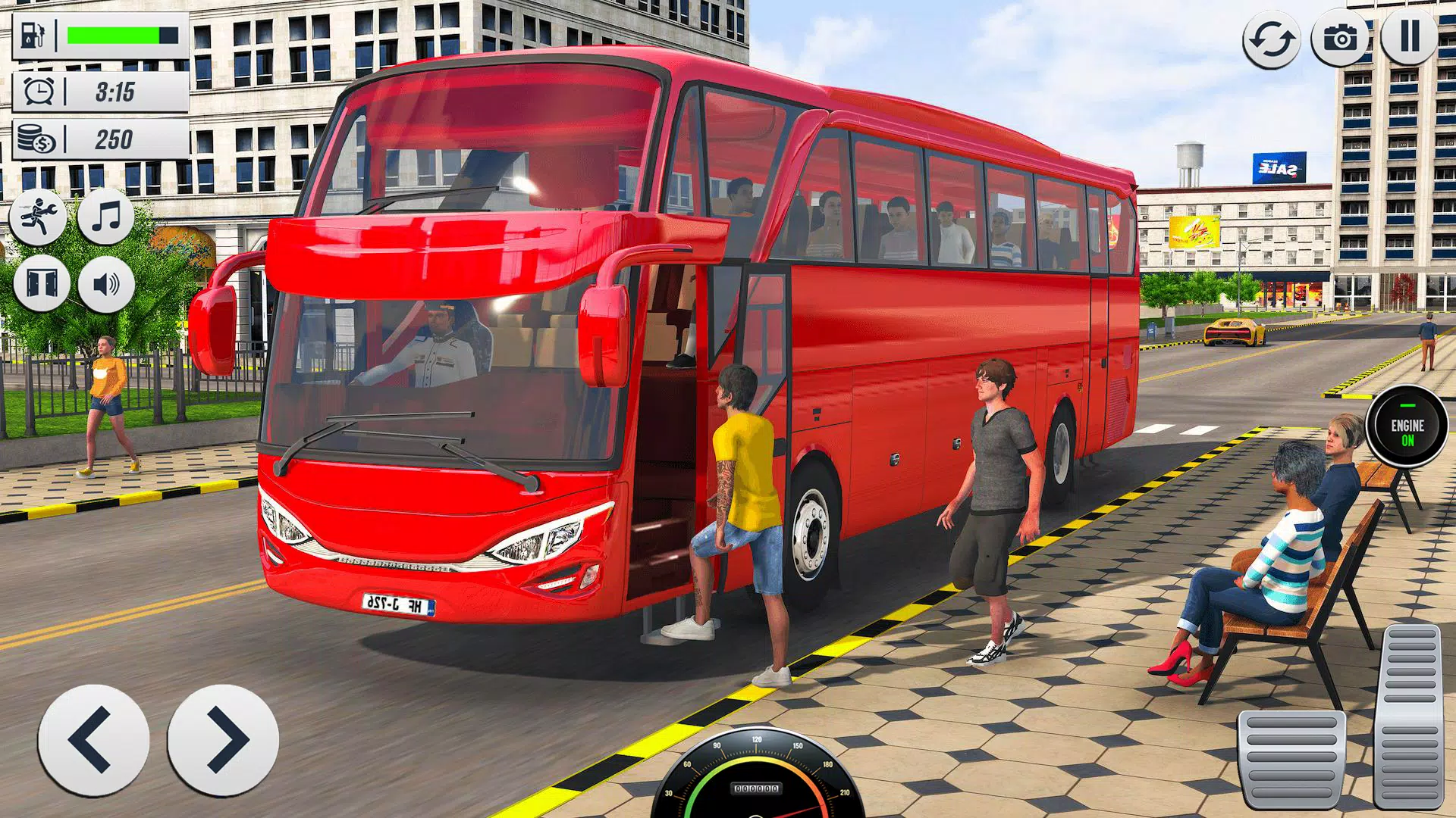 Highway Bus Driving Simulator スクリーンショット 3