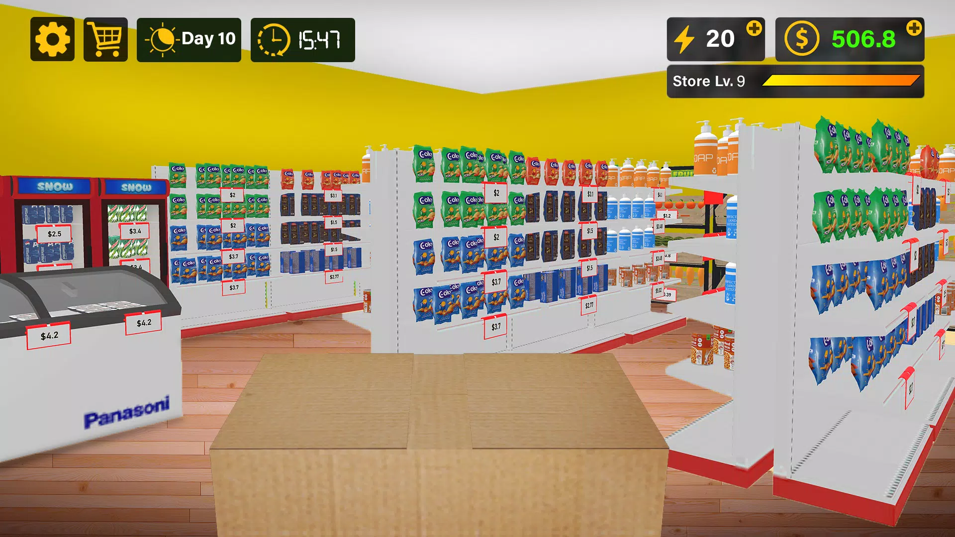 Supermarket 3D Simulation Game स्क्रीनशॉट 3