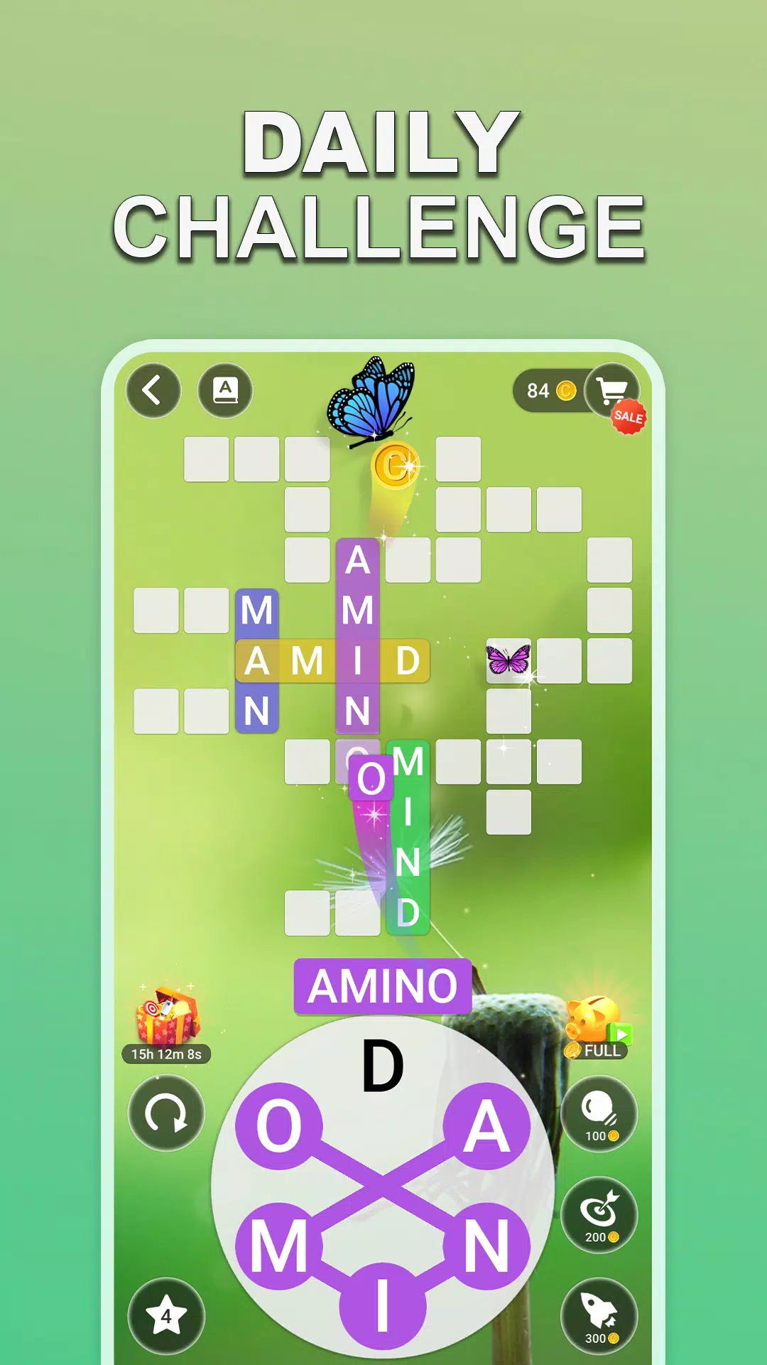 Word Rainbow - A crossword game Captura de pantalla 3