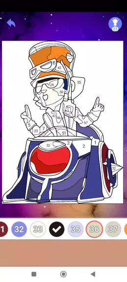 Coloring Book of Brawl S. Fans應用截圖第1張