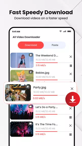 Video Downloader App - Mesh 스크린샷 3