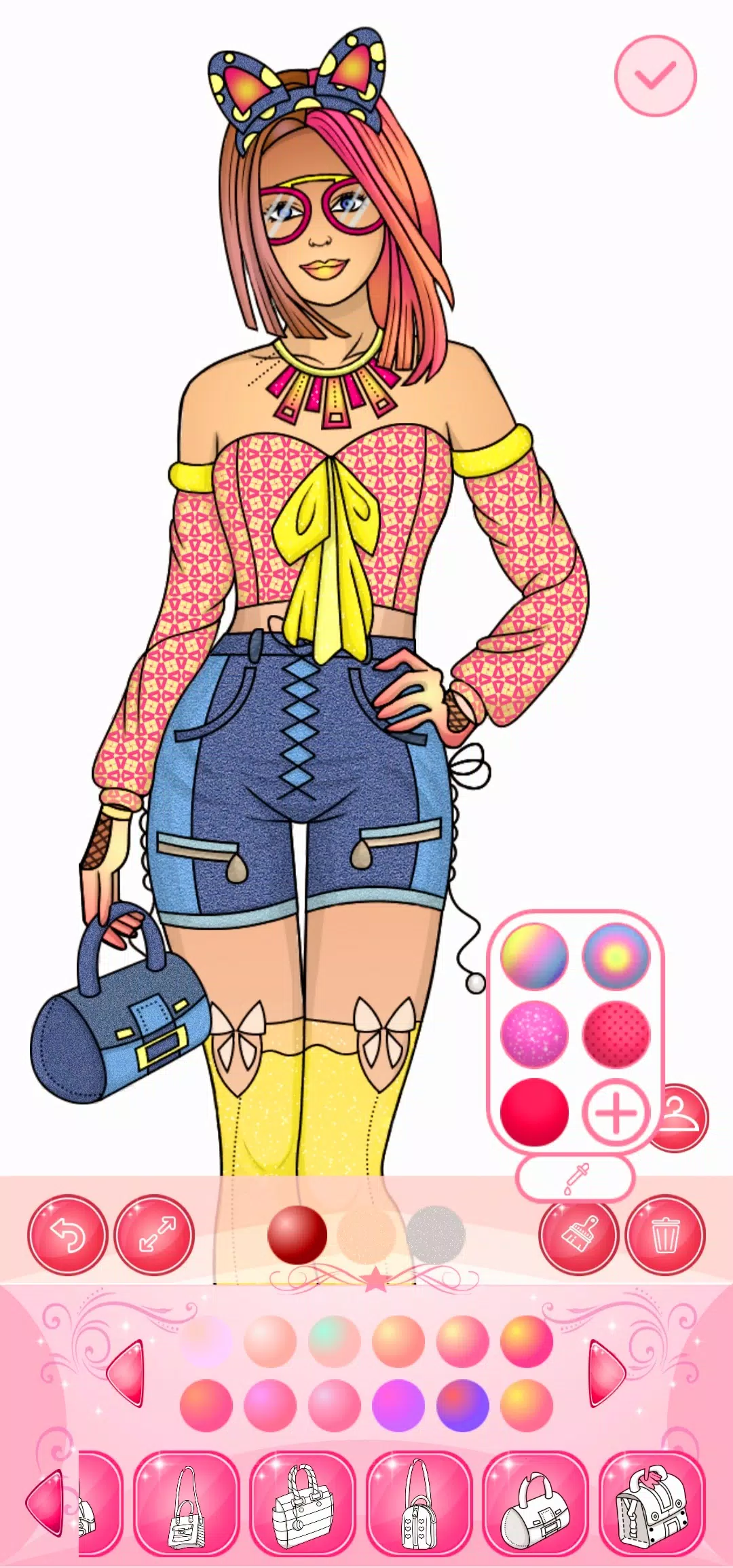 Dress Up Games & Coloring Book Capture d’écran 1