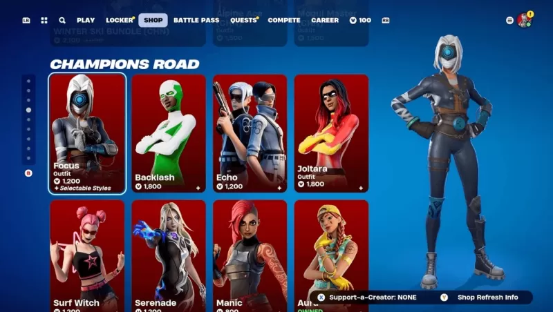 Fortnite Mobile: Accessing and Buying Skins with V-Bucks