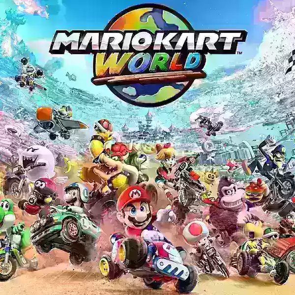 Mario Kart World Box Art