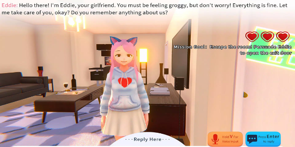 Yandere AI Girlfriend Sim Screenshot 1