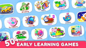 Learning game for Kids Captura de pantalla 1