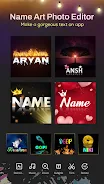 Name Art Photo Editor 3D Text應用截圖第3張