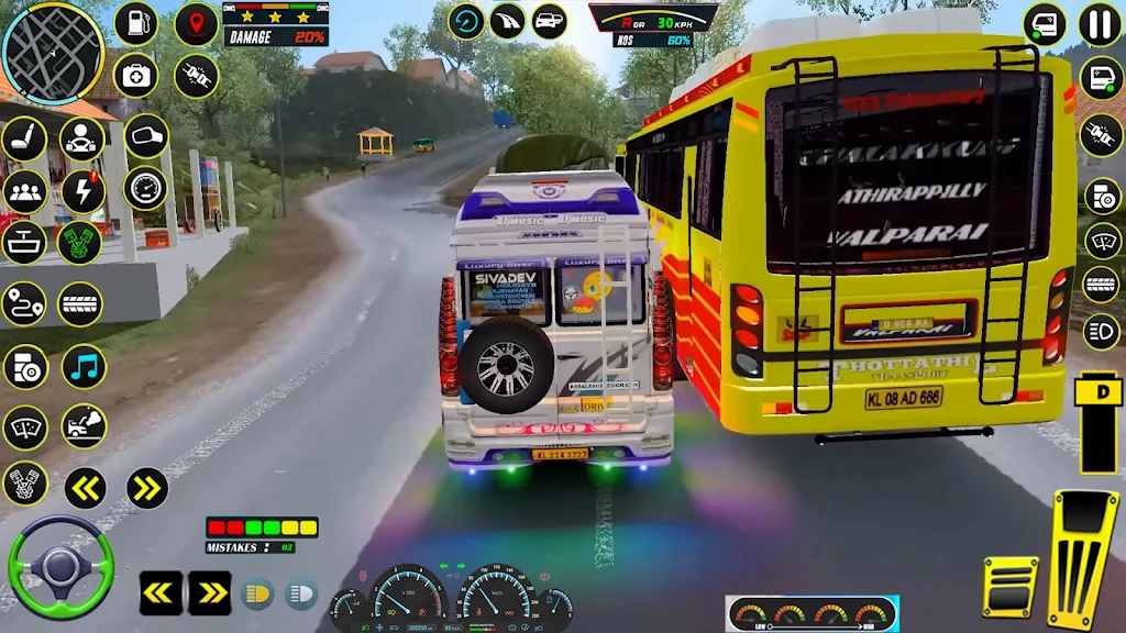 US Public Bus Driving Games 3d स्क्रीनशॉट 3