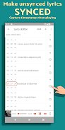 Lyrics Editor: Make Lyrics Capture d'écran 1