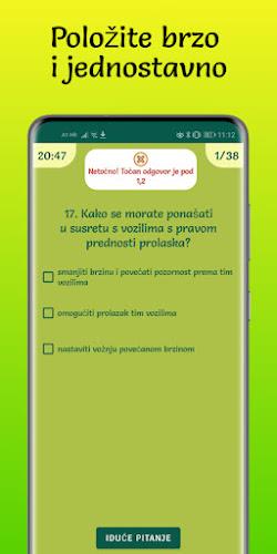 Autoškola - testovi 2023 Screenshot 3