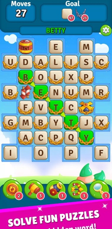 Alpha Betty Scape - Word Game Screenshot 3