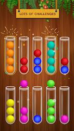 Ball Sort Woody Puzzle Game Captura de pantalla 3