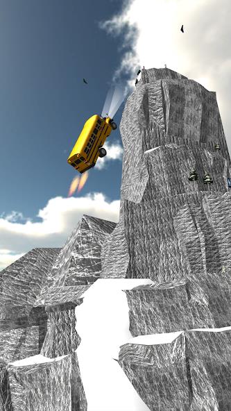 Stunt Truck Jumping Mod Capture d'écran 4