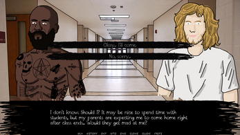 A Ride To Love - a death grips visual novel Captura de pantalla 2