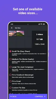 Video Compressor Panda Resizer Screenshot 3