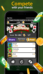 Solitaire - Make Money Captura de tela 1