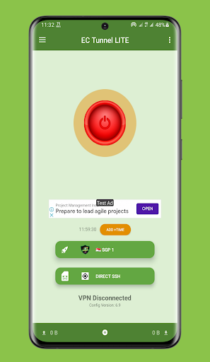 EC Tunnel LITE - Unlimited VPN Screenshot 1