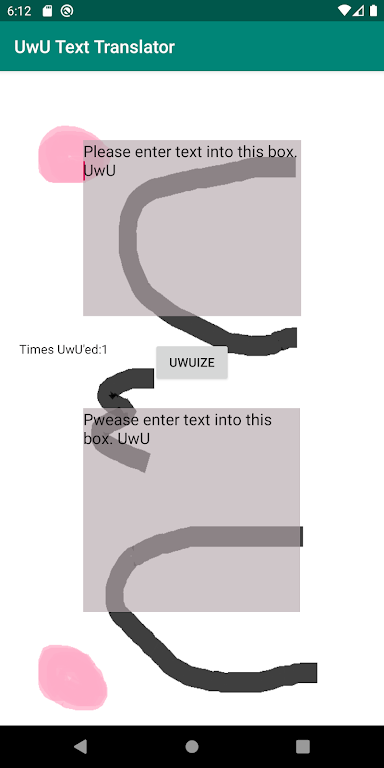 UwU Text Translator Captura de tela 2