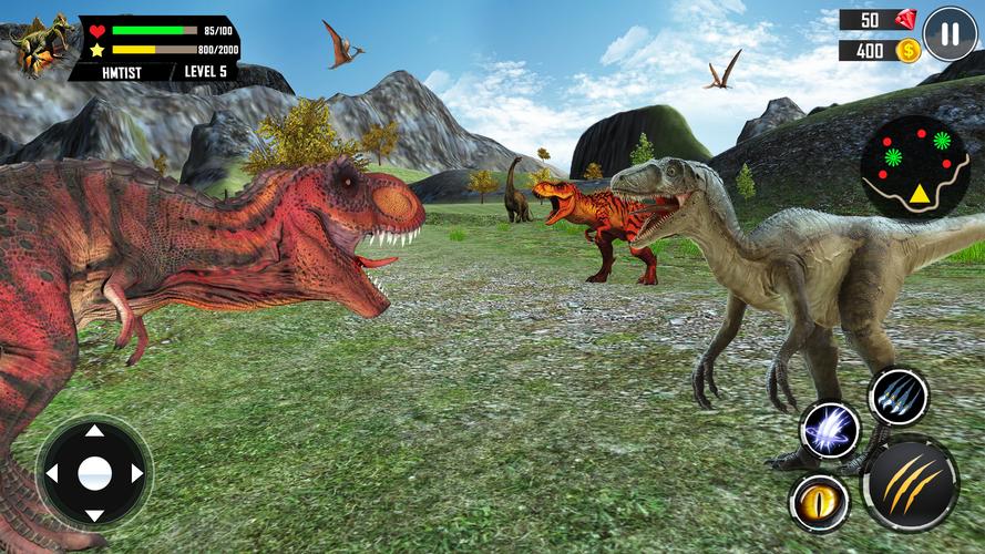 Dinosaur Simulator 3d offline स्क्रीनशॉट 2