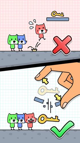 Brain cat: tricky puzzles スクリーンショット 1