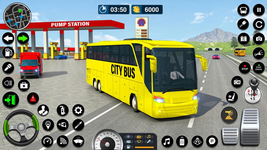 Bus Simulator Game: Coach Game Capture d'écran 3