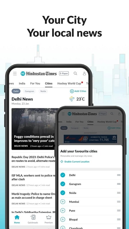 Hindustan Times: Daily News應用截圖第2張