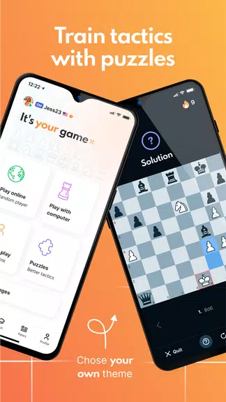 chess24 > Play, Train & Watch應用截圖第2張