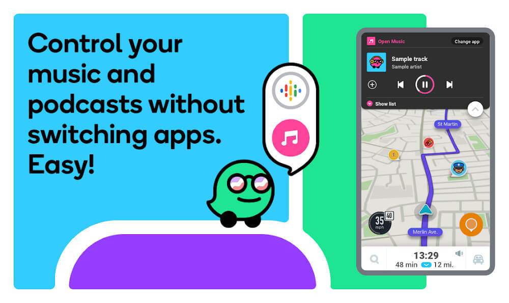Waze - 社群導航、地圖與交通應用截圖第3張