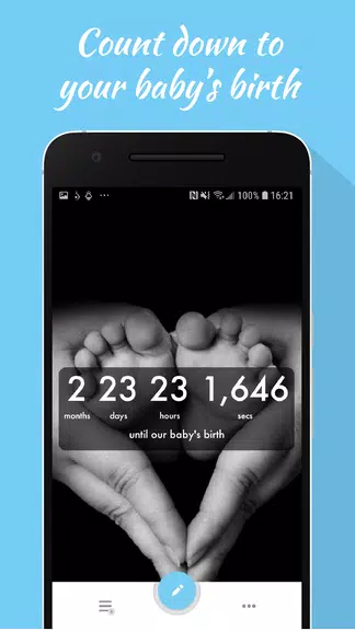 Baby Countdown Widget應用截圖第1張