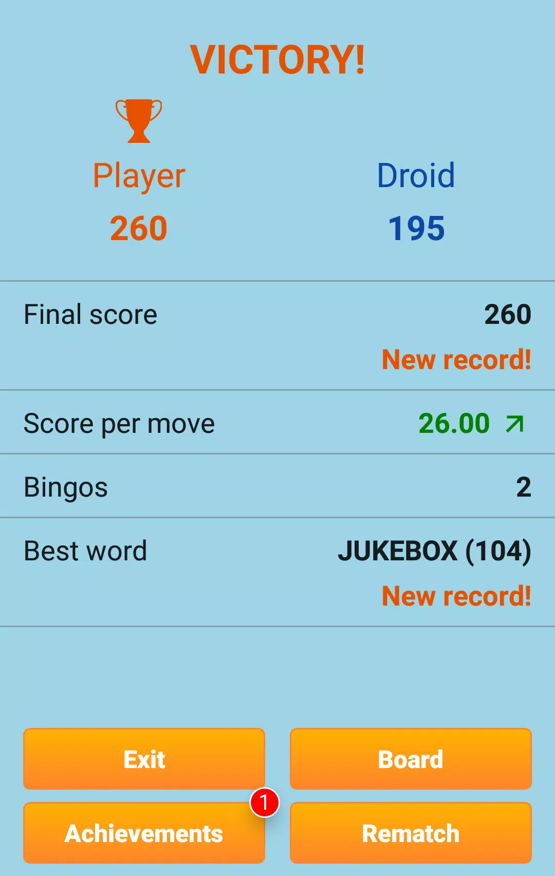 Classic Words Solo Screenshot 4
