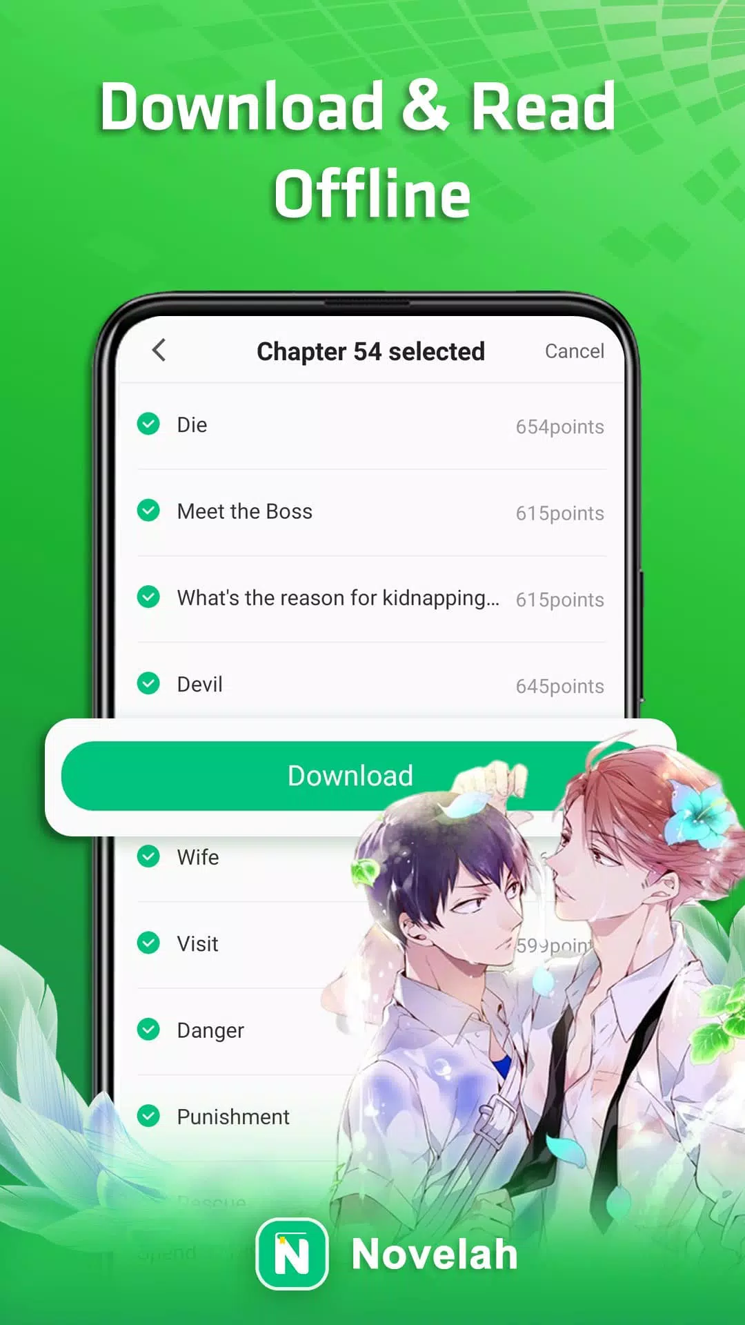 Novelah - Read fiction & novel應用截圖第3張
