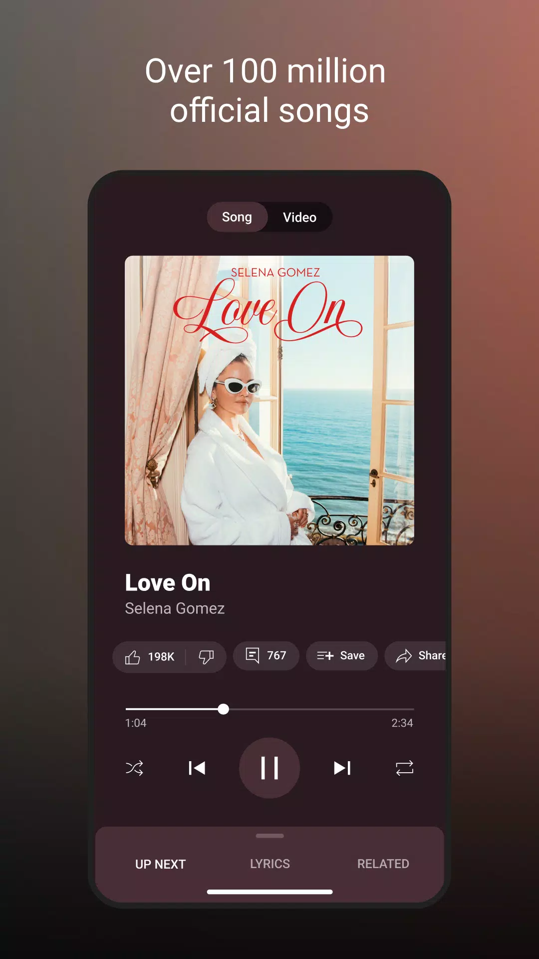 YouTube Music Captura de tela 1