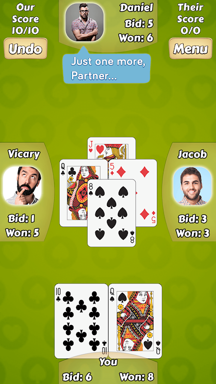 Spade Card Game Screenshot 2