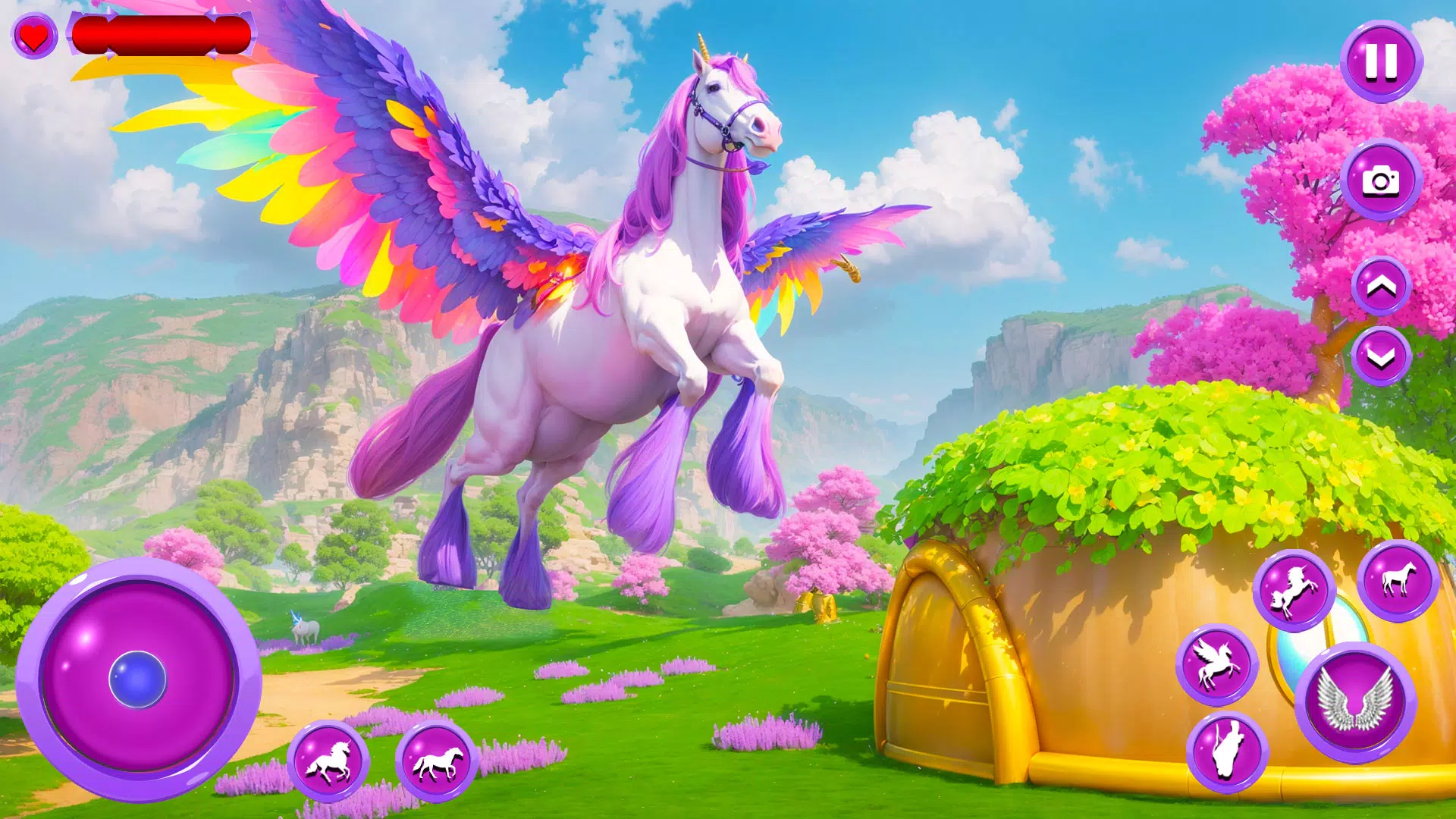 My Unicorn Flying Horse Care Скриншот 1