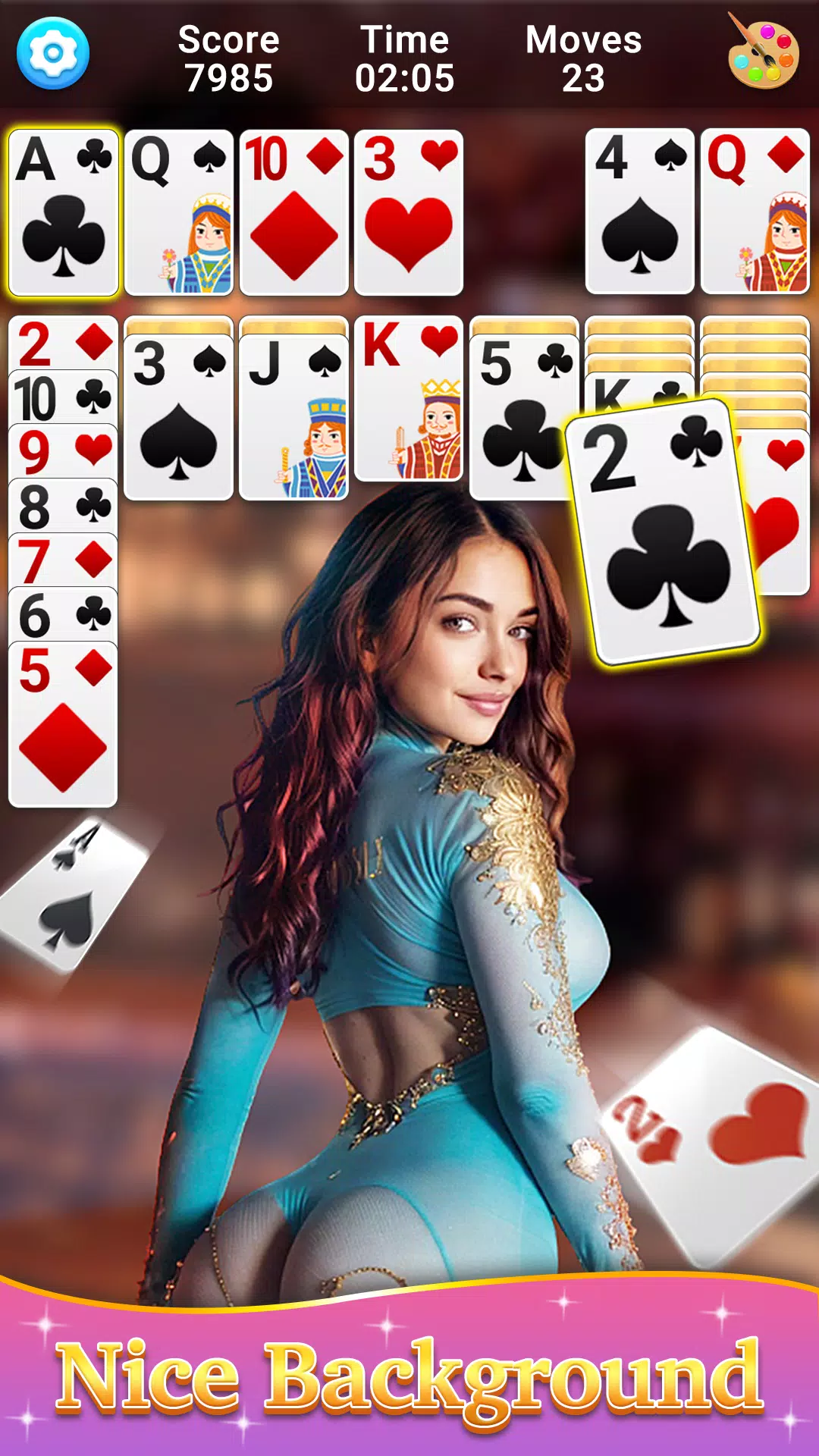 Solitaire Collection Girls 스크린샷 1