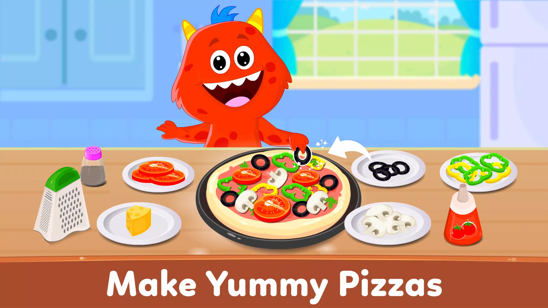 Pizza Maker Games for Kids应用截图第1张