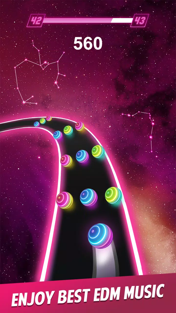 Dancing Ball Color Rush Game應用截圖第3張