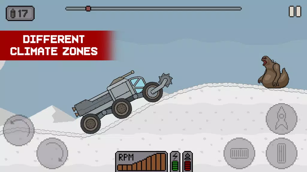 Death Rover: Space Zombie Race應用截圖第3張
