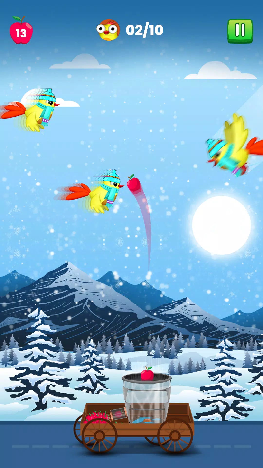 Hungry Birds Food: Bird Game スクリーンショット 4