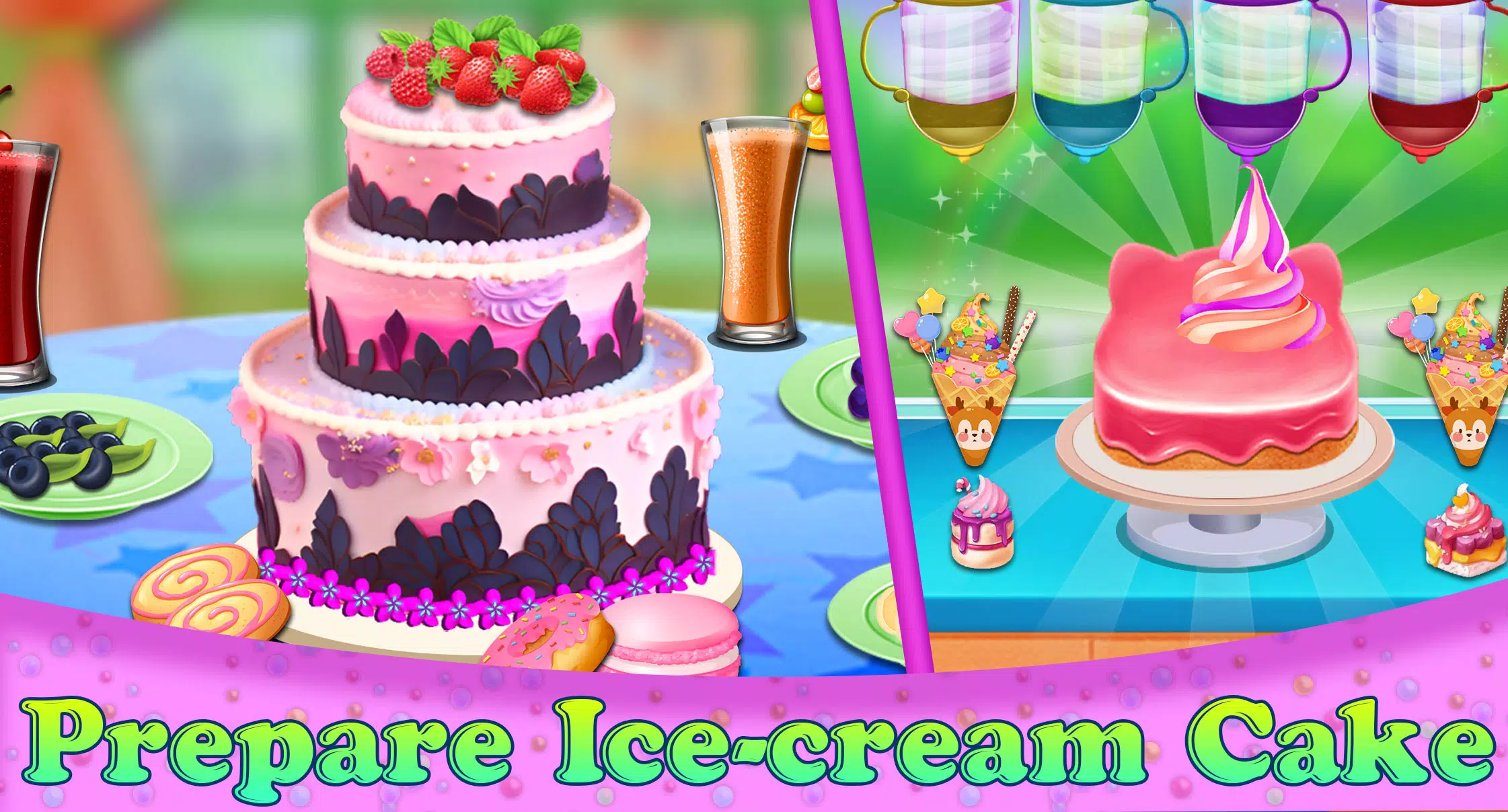 Christmas Cakes Bakery Cooking Скриншот 2