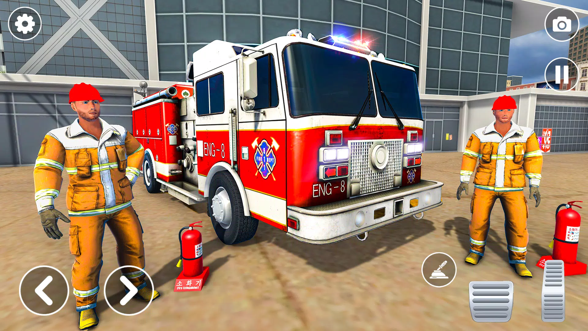 Fire Truck Rescue: Truck Games Скриншот 4
