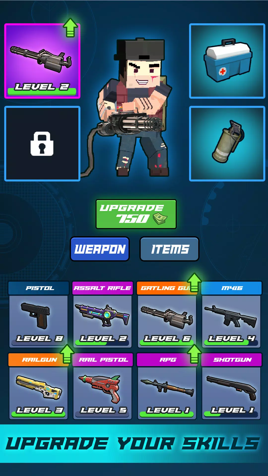 Zombie Craft War: Pixel Gun 3D應用截圖第4張
