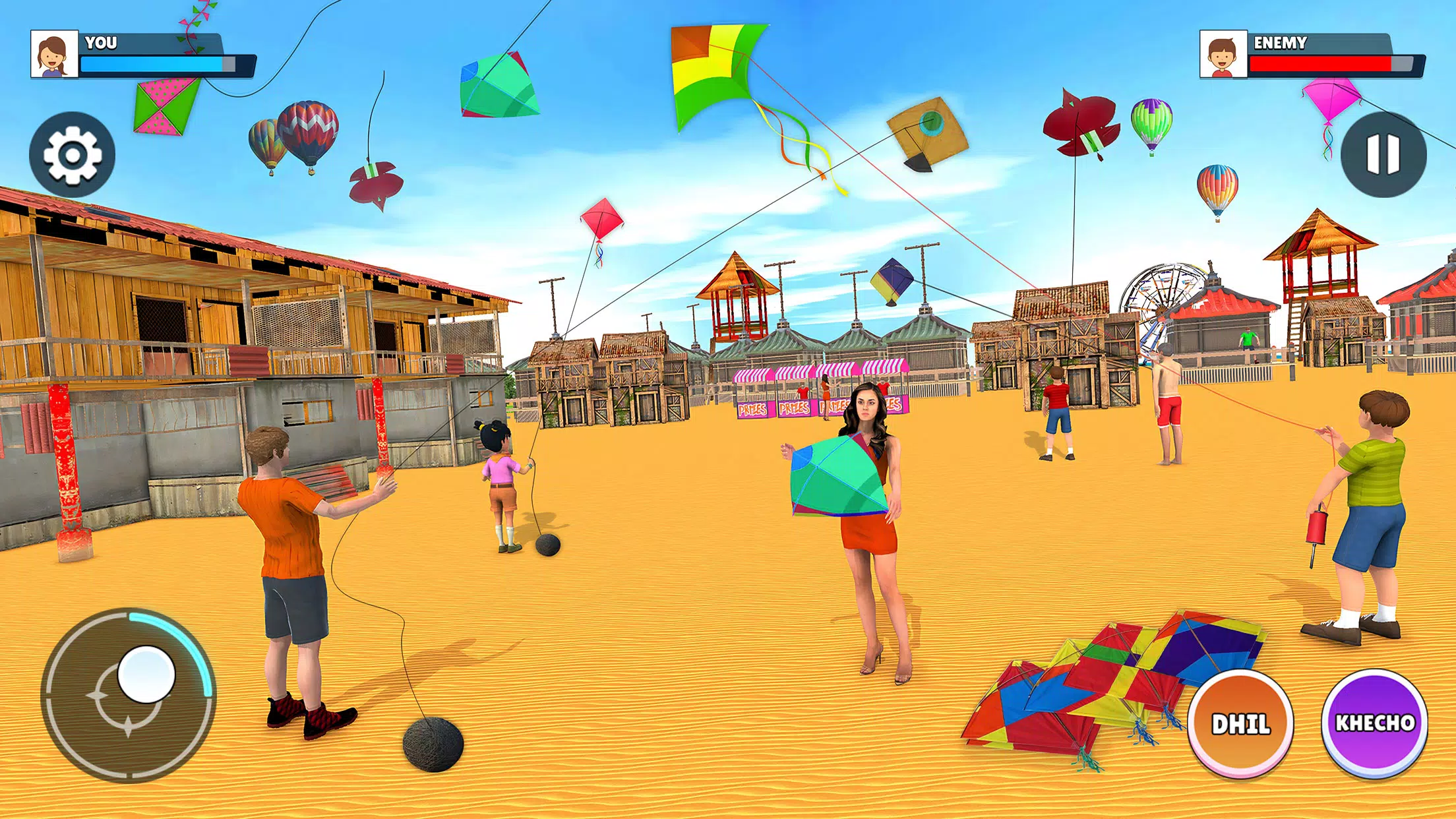 Kite Flying 3D - Pipa Combate應用截圖第2張
