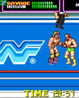 WWF Superstars of Wrestling Cl 스크린샷 1