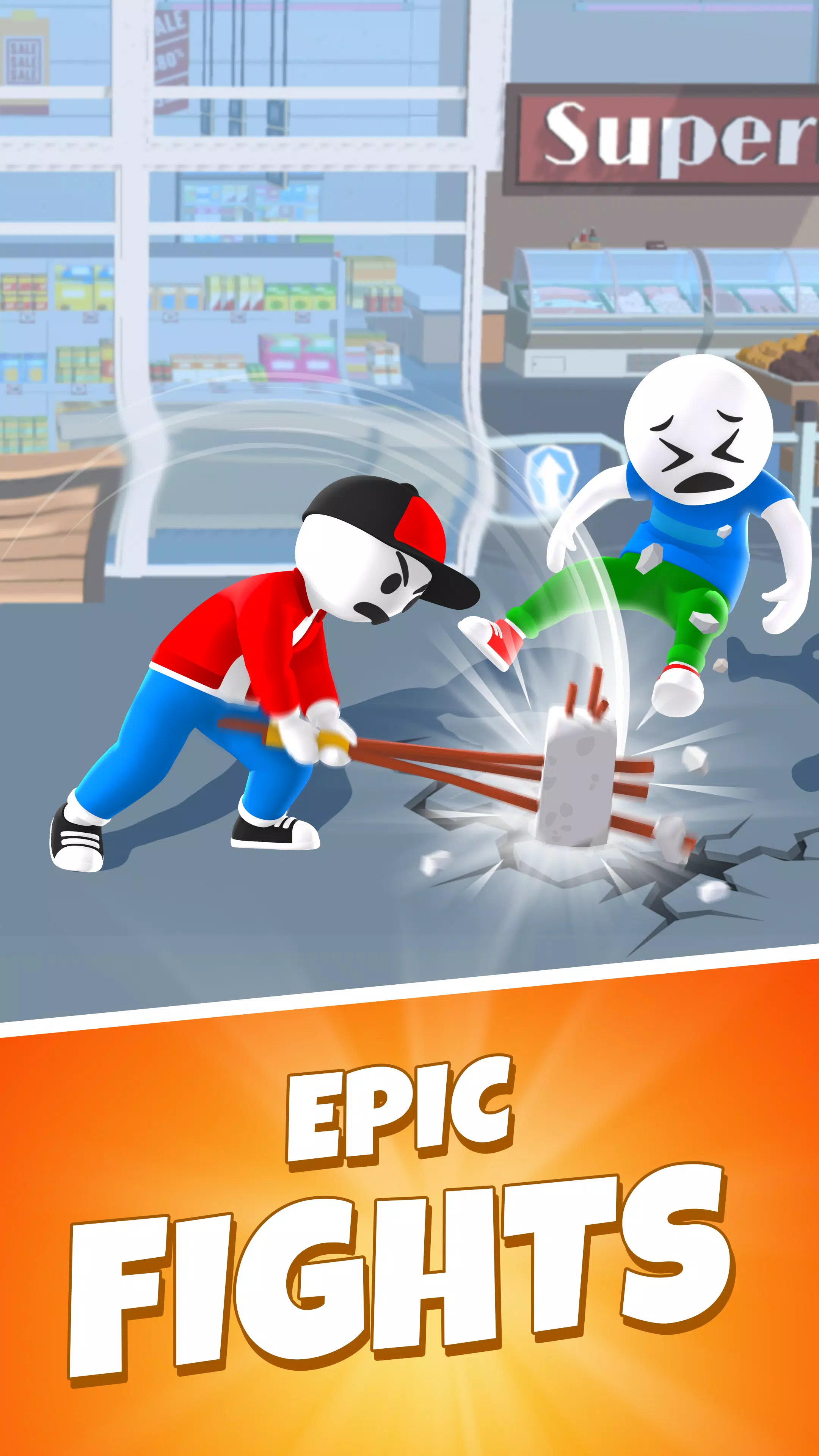 Merge Fighting: Hit Fight Game 스크린샷 1