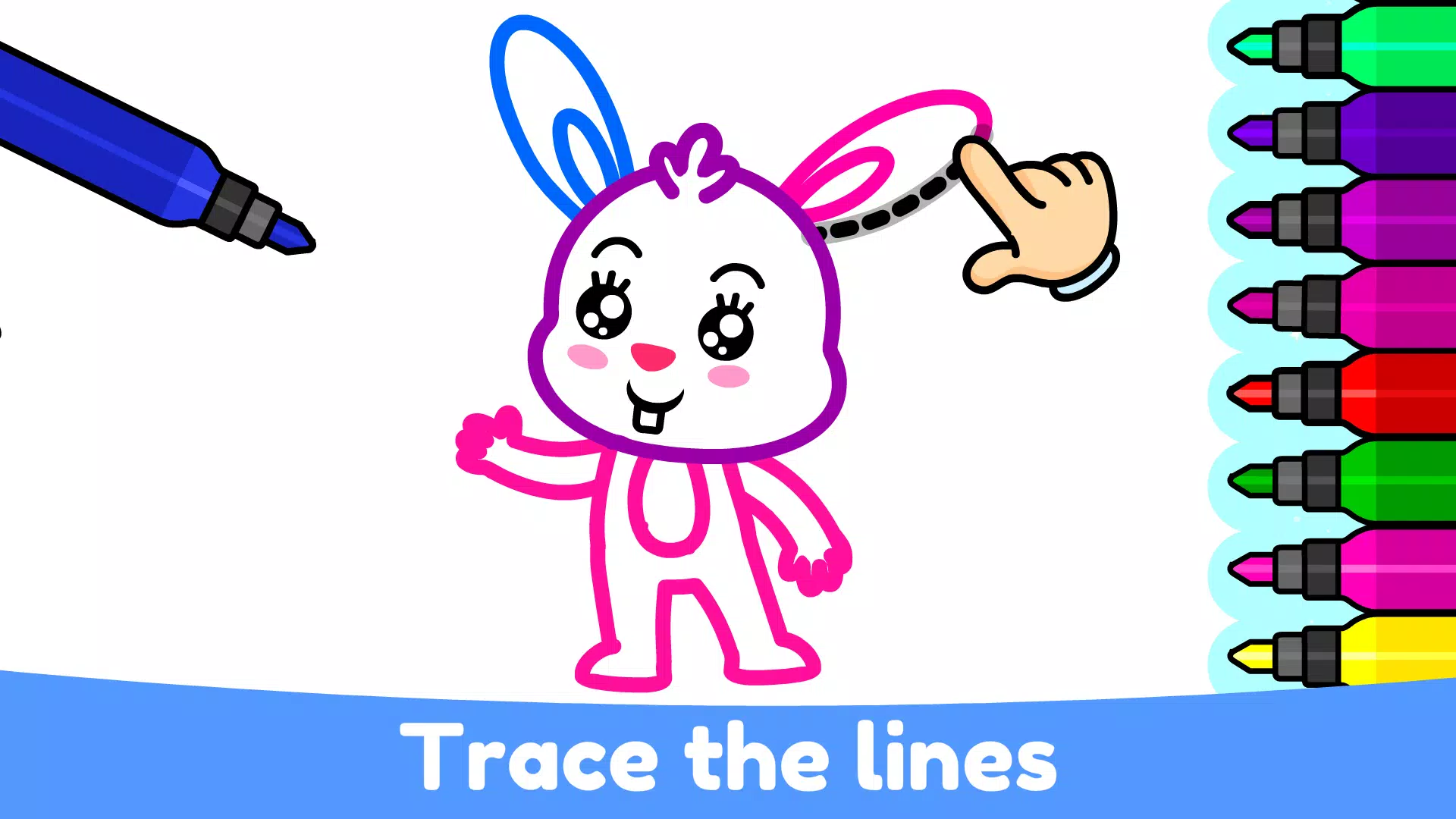Kids Drawing & Coloring Games Captura de tela 2