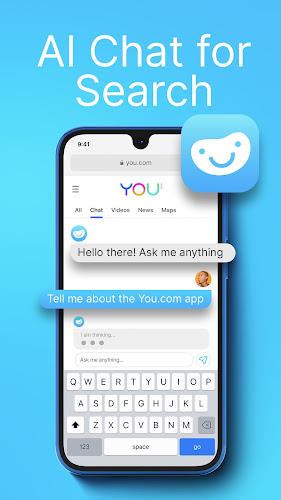 You.com — Personalized AI Chat Captura de tela 1