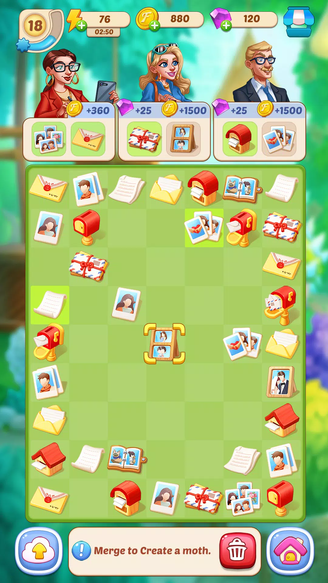Elsa’s Garden:Merge Adventure應用截圖第2張