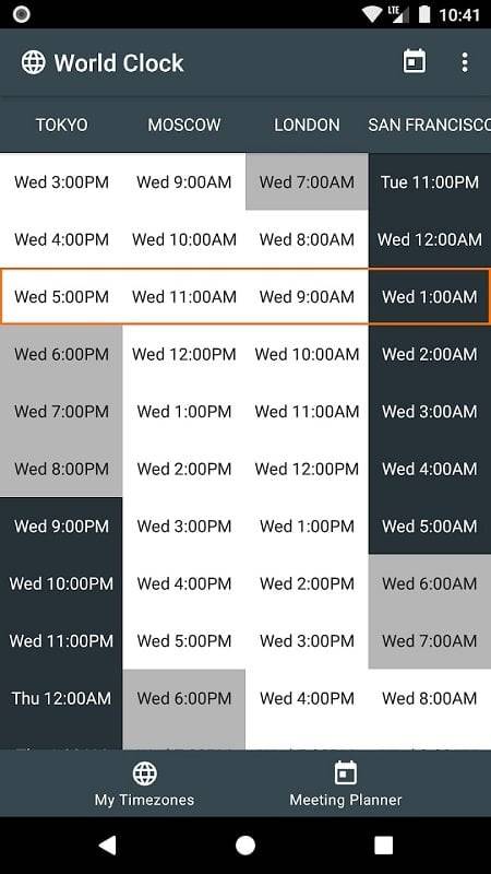 World Clock Widget 2024 Pro应用截图第1张